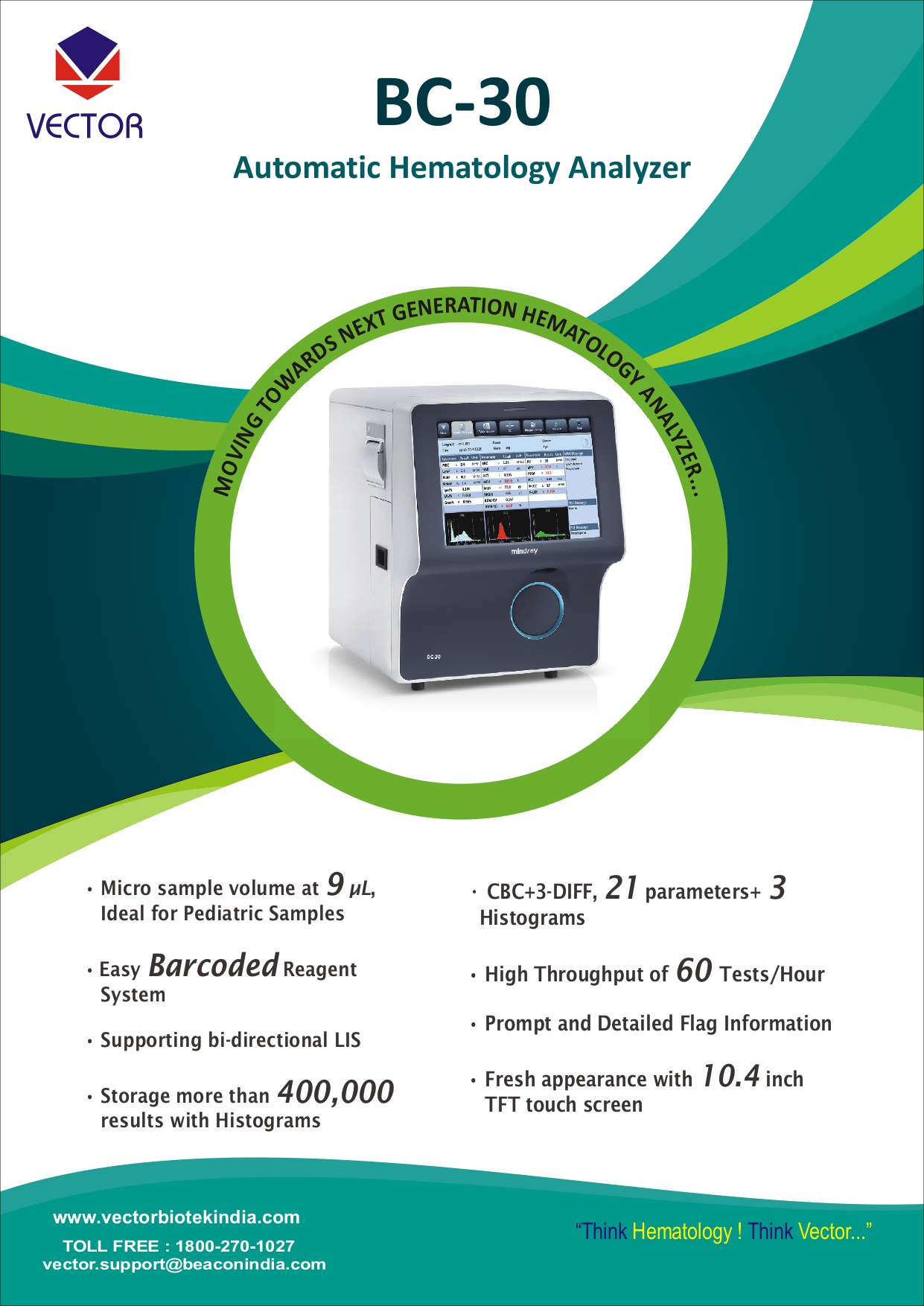 Automatic Hematology Analyzer Manufacturers in lucknow