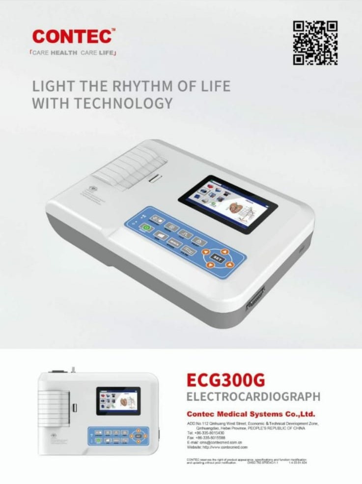 Ecg300G Electrocardiograph Manufacturers in lucknow