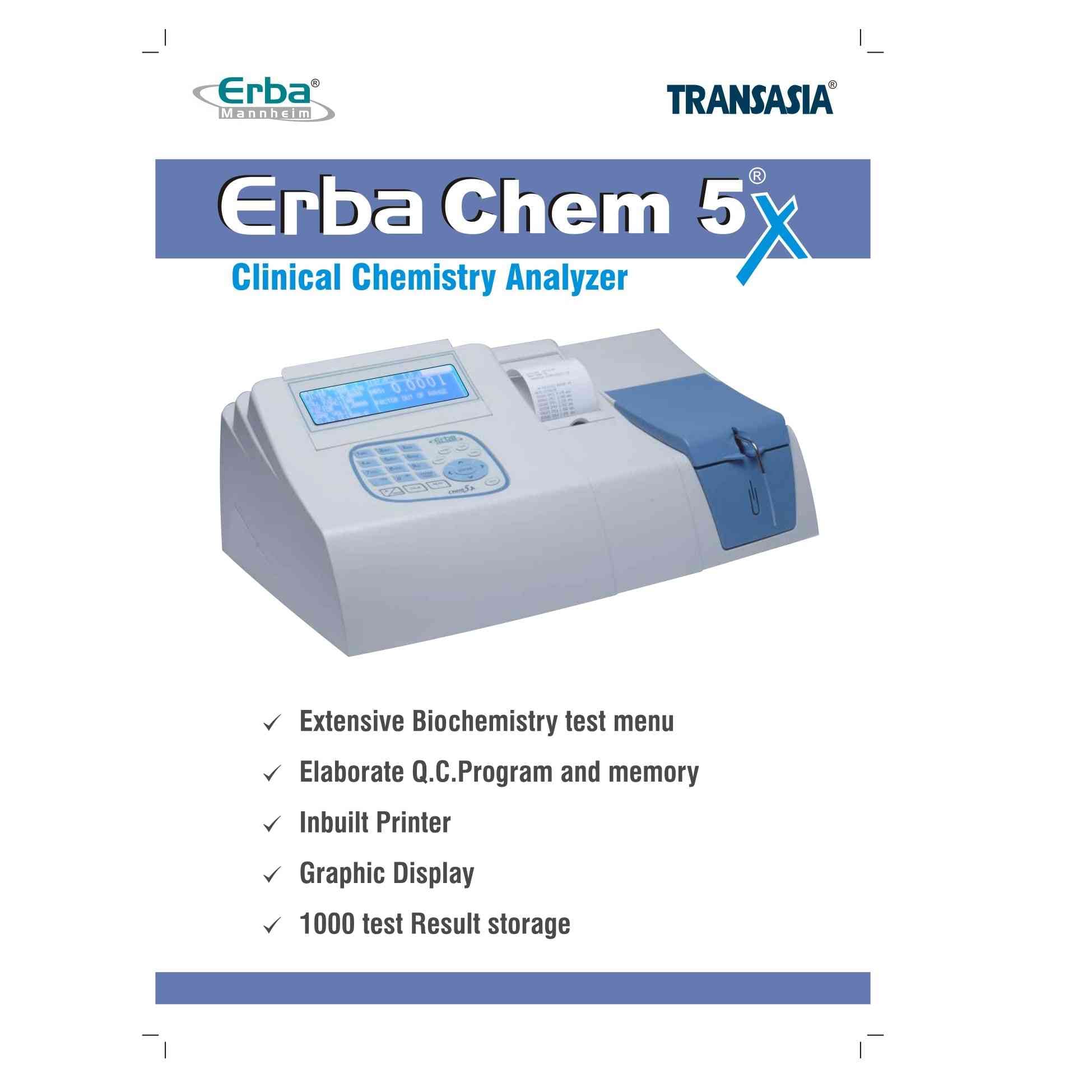 Biochemistry Analyser Manufacturers in lucknow